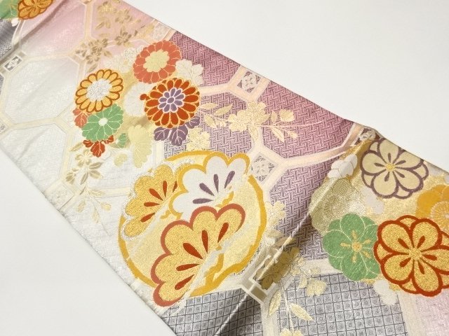 Japanese Kimono / Fukuro Obi Silk
